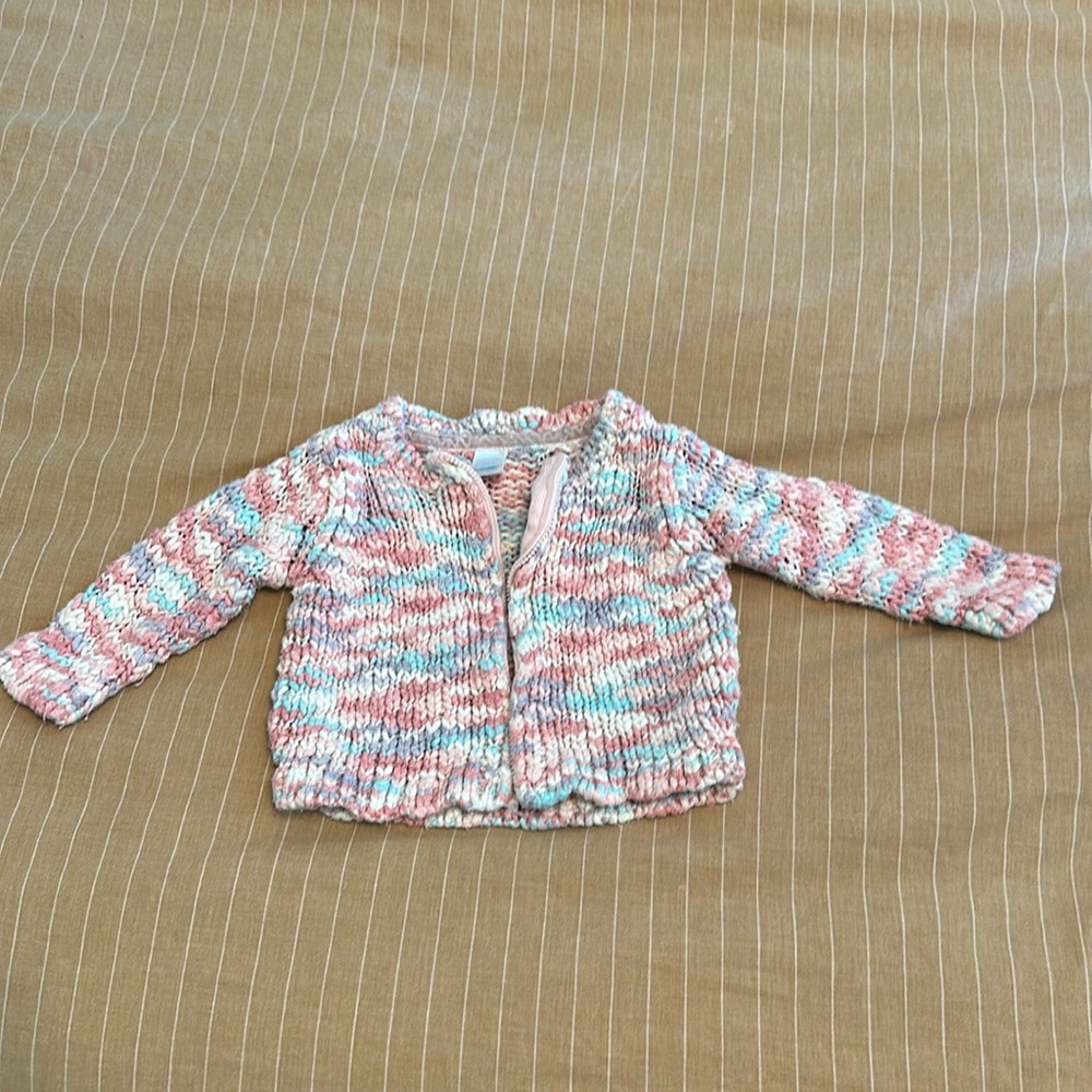 Knit cardigan for baby size 3M
